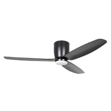 Seacliff 112cm DC Low Profile Ceiling Fan with LED Light